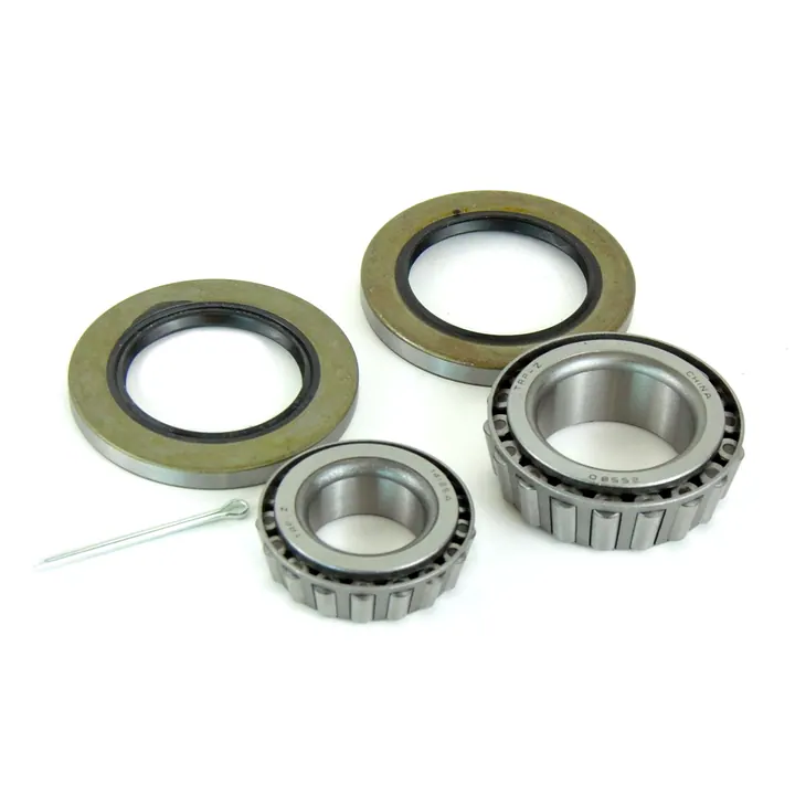 Trailer Wheel Bearing Hub Kit for 8 Bolt Hubs, 1 1/4 inch x 1 3/4 inch
