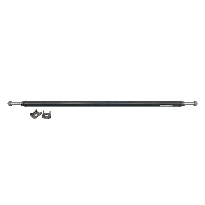 2,000 lb Capacity Round Steel Trailer Axle 65 inch Hub Face Painted