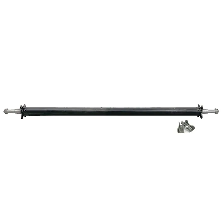 Trailer Axle Painted Steel 3,500lb, 89in Hub Face - Adjustable Spring Seats