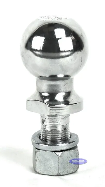 Curt Chrome Trailer Ball 2 5/16 inch x 1 inch Shank 7,500 lb Capacity