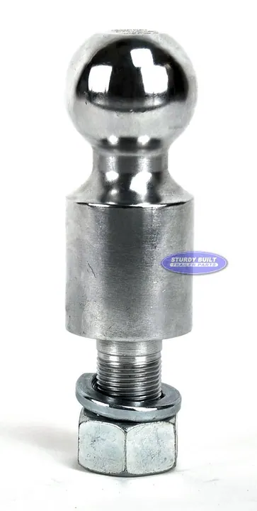 Trailer Ball 2 inch Ball x 1 1/4 inch Shank 10,000 lb Capacity