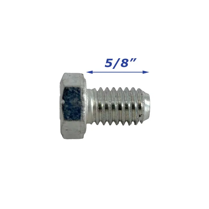 Zinc Plated Trailer Bolt Only 3/8 inch x 5/8 inch