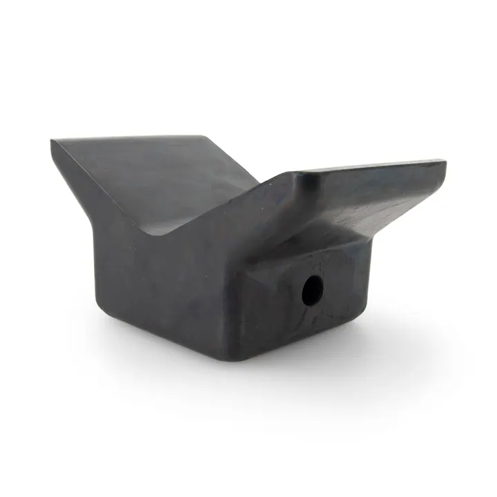 4 inch Heavy Duty Rubber Boat V Shape Bow Stop