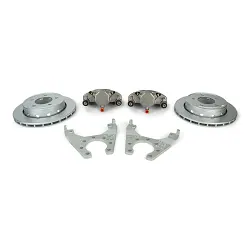 DeeMaxx 5 Bolt Slip On Maxx Coated with Stainless Steel Calipers Trailer Disc Brake Kit