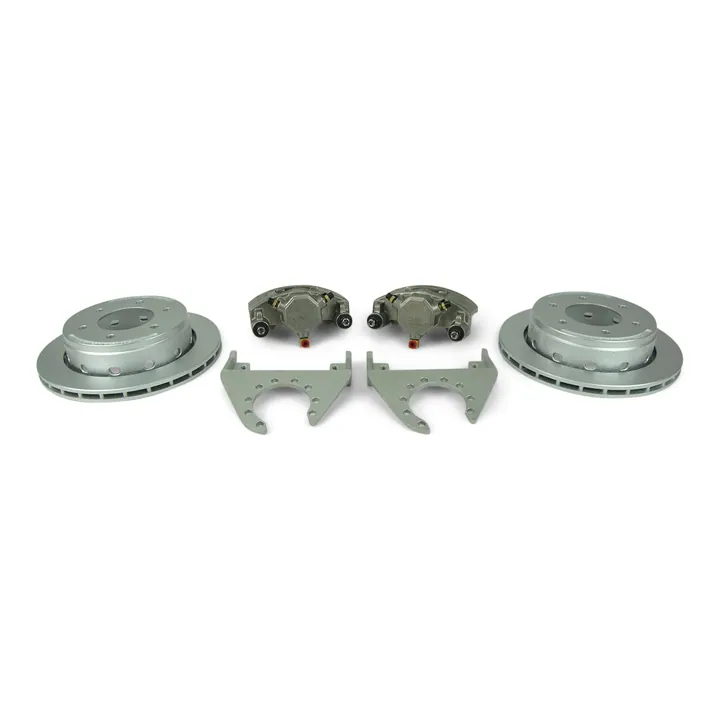 DeeMaxx 6 Bolt Slip On Maxx Coated with Stainless Calipers Trailer Disc Brake Kit