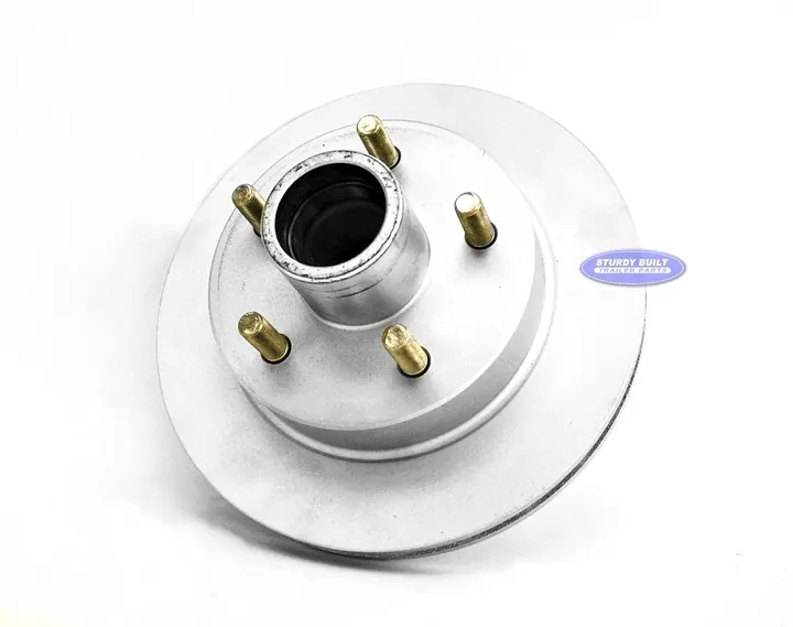 Kodiak Trailer 10 inch Dacromet 5 Bolt Integral Hub and Rotor
