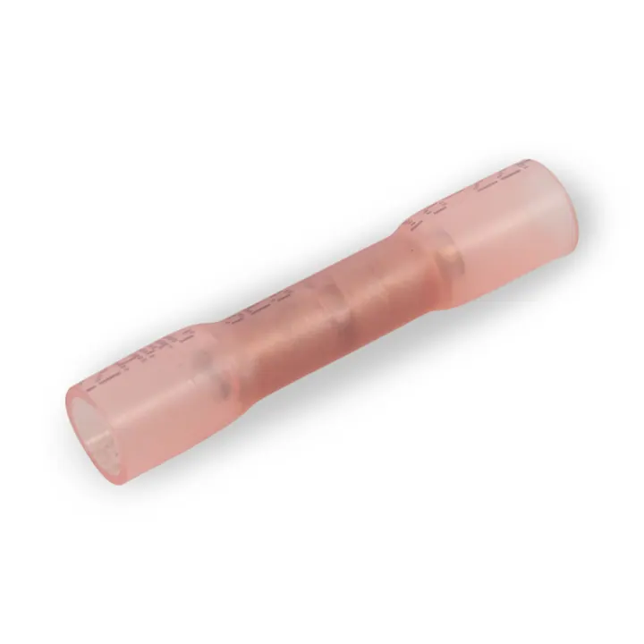 Red Heat Shrink Trailer Wire Butt Connector