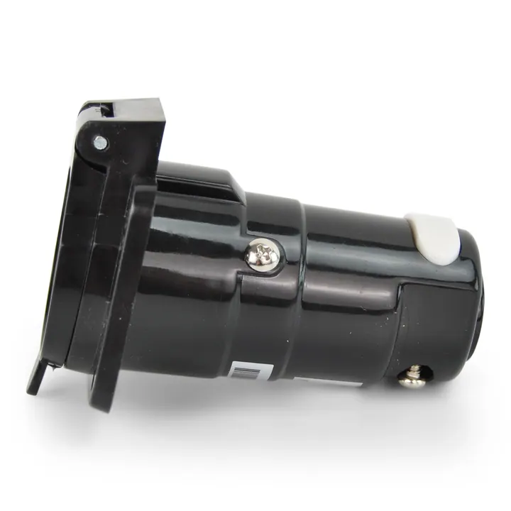 7 Way Round Trailer Wiring Connector for Vehicle Side