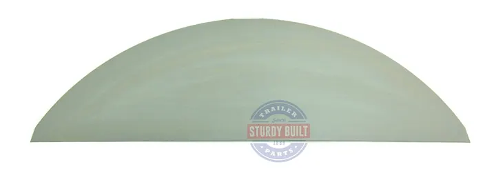Weld In Fender Back Steel 30 Inch Length 12 Inch Tall For Single Axle Fender