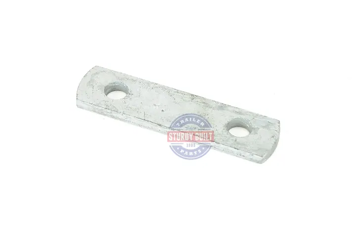 Galvanized U Bolt Plate for 3/8" x 2 inch Wide U bolt
