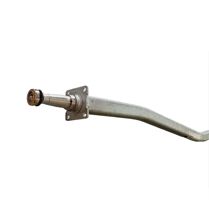 Galvanized Boat Trailer Axle 3500 V-Bend with Brake Flange 85 1/2 HF