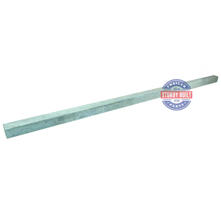 Galvanized Boat Trailer Tongue 8 ft Long 3 x 3 Tubing 3/16 in thick