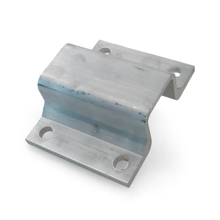 2 inch Aluminum Boat Trailer Hat Bracket Support for 3" Crossmembers
