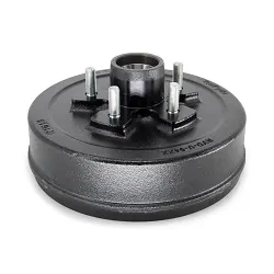 Trailer Brake Drum Hub 3,500lb 5 on 4 3/4 Bolt Pattern Drum Only