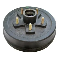 Trailer Brake Drum Hub 3,500lb 5 on 5 Bolt Pattern Drum Hub Only