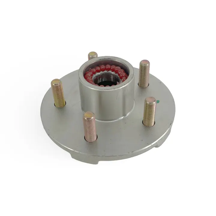 Pre Greased Trailer Hub Galvanized 5 Lug for 3500lb Trailer Axle