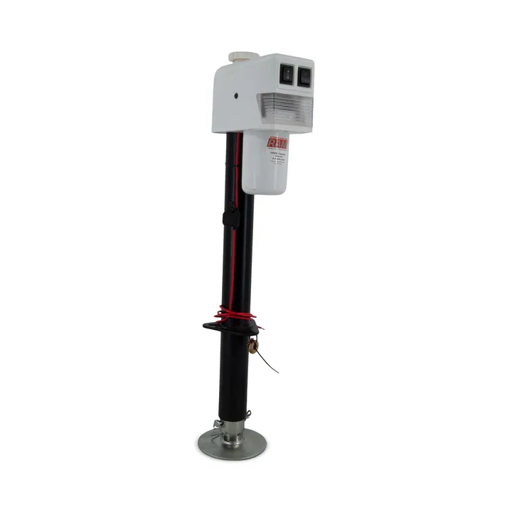 3,500 lb Electric Trailer Jack with Drop Leg by Ram
