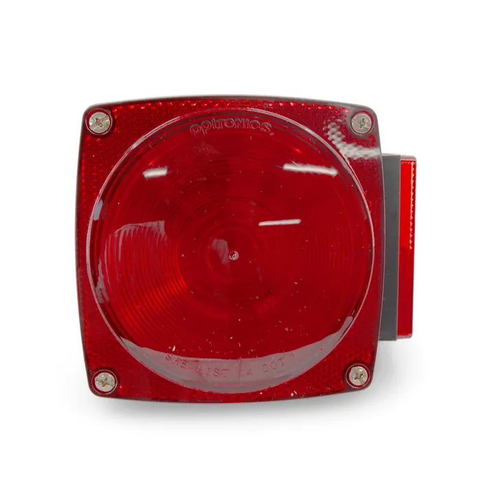 Standard Square 440 Utility Trailer Light for Left Side Stud Mount