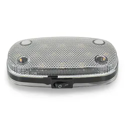 Trailer E18 Tecniq Utility Light White LED Switched Dome Light