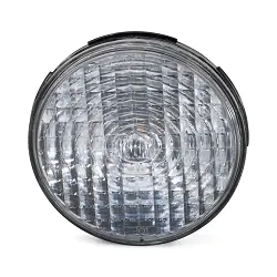LED Round Clear Trailer Light 4 inch Sealed Recessed Mount