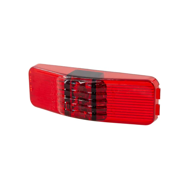 LED Sidemarker Trailer Light Red Submersible 1 inch x 4 inch by TecNiq