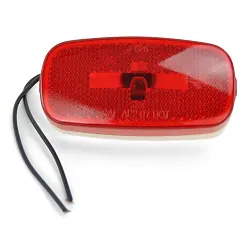 Trailer Incandescent Side Marker Light Red 126RW