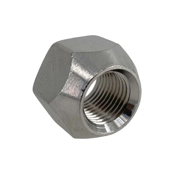 Trailer Lug Nuts 1/2-20 Thread Stainless Steel Open Style