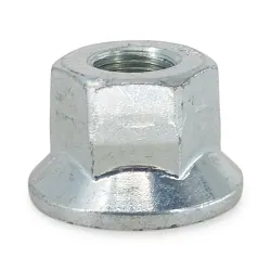 Trailer Lug Nuts 5/8 - 18 Thread Zinc Plated Flanged