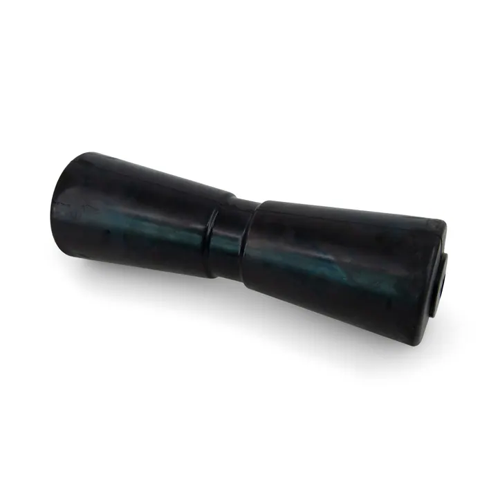 12 inch Black Rubber Keel Roller for Boat Trailer