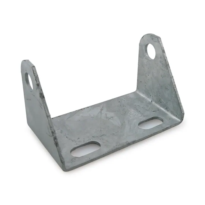 5 1/2 inch Galvanized Tongue Roller Bracket