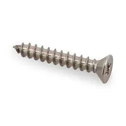 Stainless Steel 10 x 1 1/4" Flat Philips Head Screw