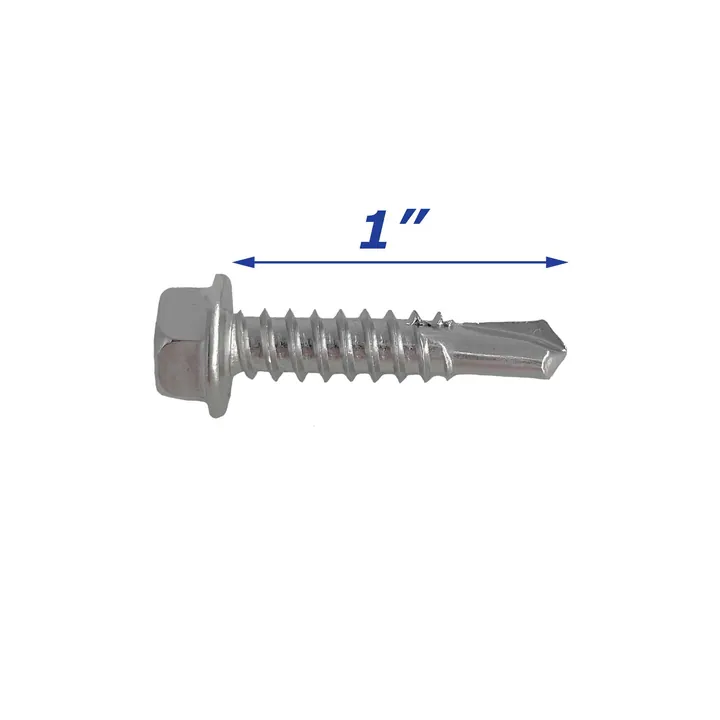 Stainless Steel 12 x 1 Hex HD Screw
