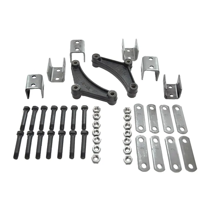 Trailer Tandem Axle Double Eye Leaf Spring Hanger Kit