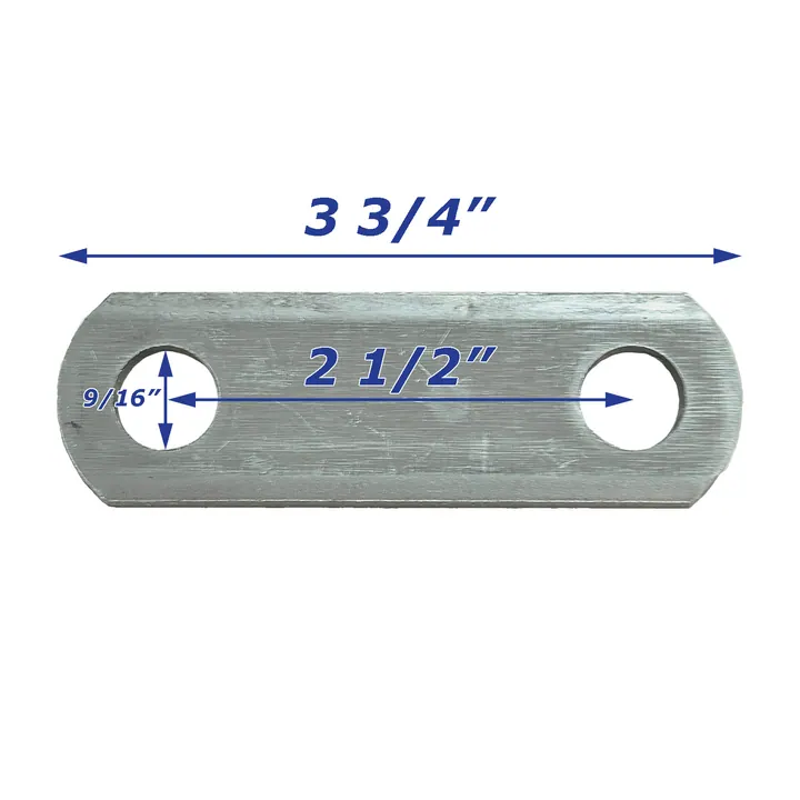 Leaf Spring Shackle Steel 2 1/2 inch Long
