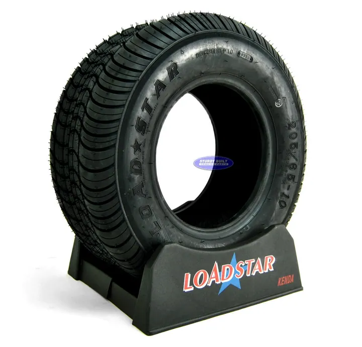 205/65-10 aka 20.5x8x10 Pontoon Boat Trailer Tire 20.5x8-10 LRE 1650lb by LoadStar