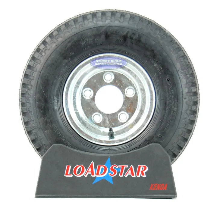 ST 5.70 x 8 Load Range C on a 5 Bolt Galv Wheel 910lb Capacity