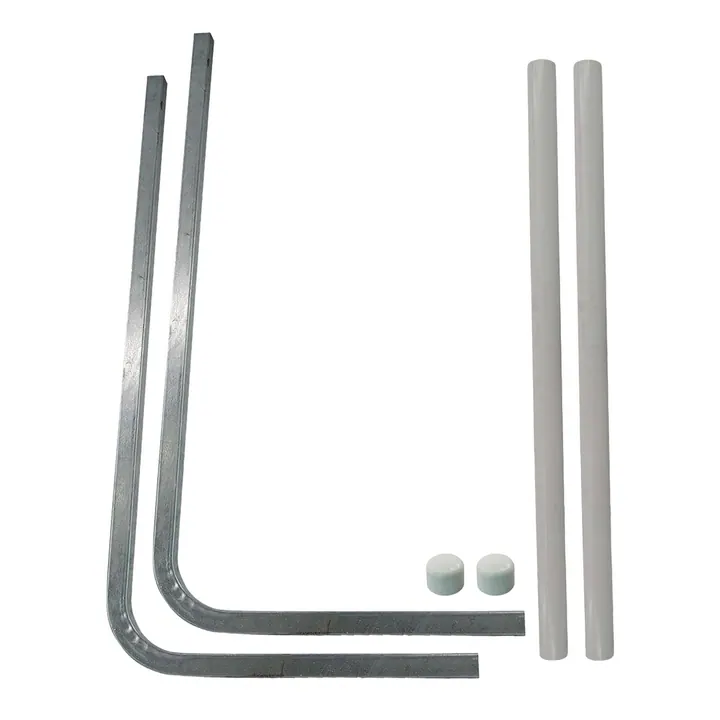 Boat Trailer Square Hot Dipped Galvanized Guide On Pole Kit