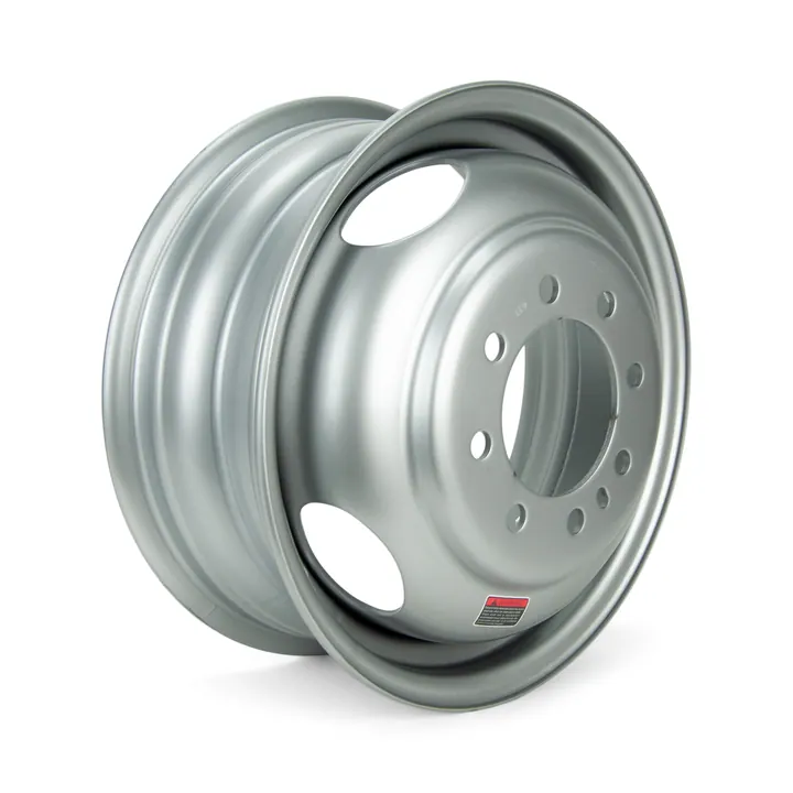 16 inch Dualie Trailer Wheel with a 4.77 inch Center Hole