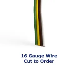 16 Gauge 4 Conductor Parallel Wire Cut to Length (Per Foot)