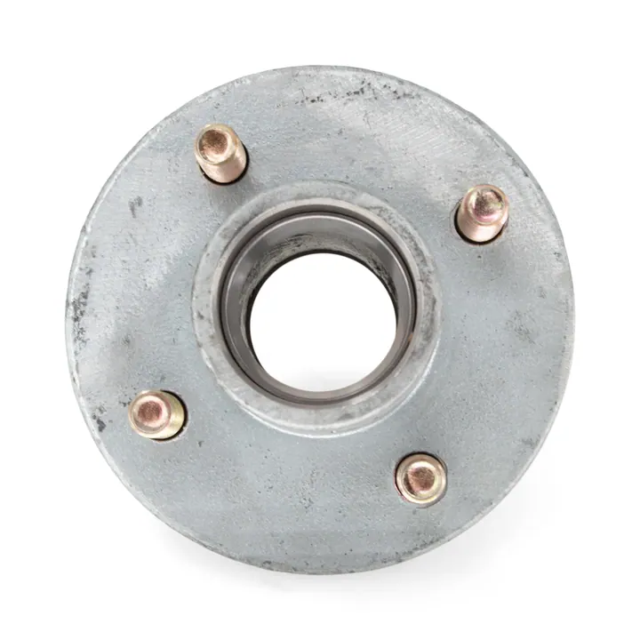 Trailer Hub Hot Dipped Galvanized 4 Bolt fits 2,000 lb. Axles Hub Only