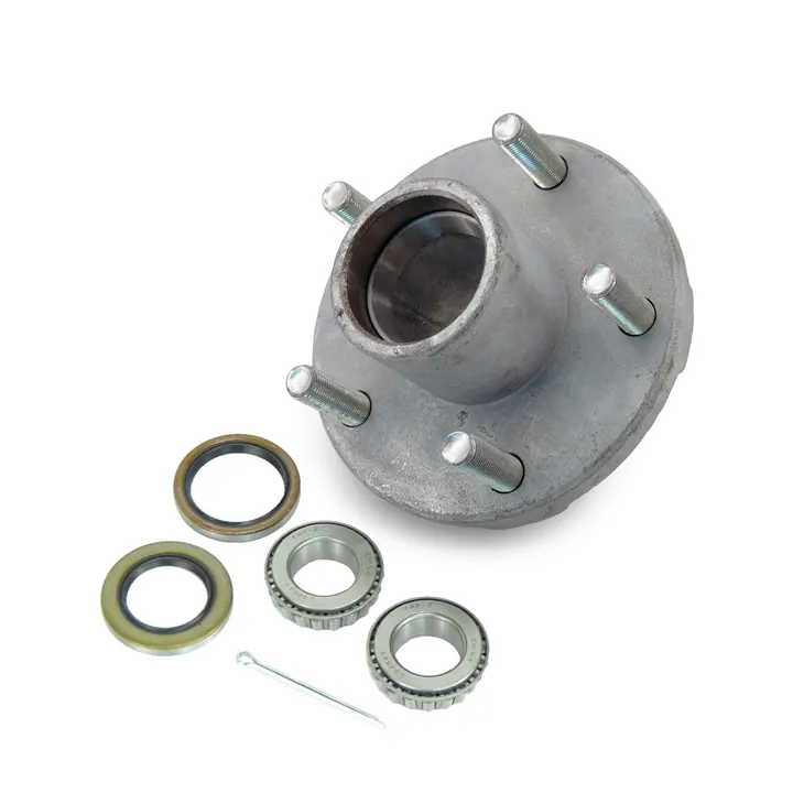 Hub Galvanized 5 Bolt fits 2000-2500 lb. axles 1 inch Bearings