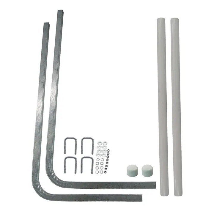 Boat Trailer Square I Beam Galvanized Guide On Pole Kit