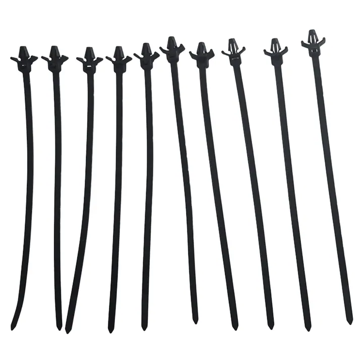 10 Pack of Push Mount Zip Ties for Disc Brake Hose or Trailer Wiring