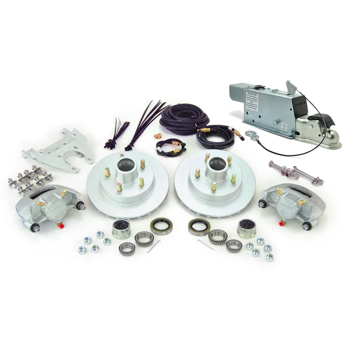 Boat Trailer Disc Brake Kit 10 inch Single Axle Complete With Demco Surge Actuator