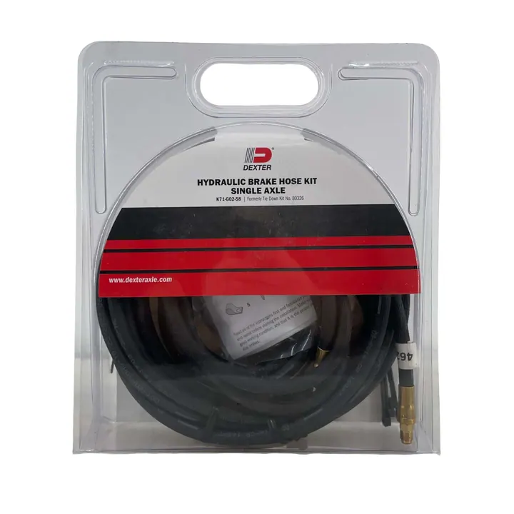Dexter Marine 20 ft Single Axle Flexline Brake Hose Kit