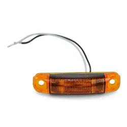 LED Boat Trailer Sidemarker Light Amber Submersible S18