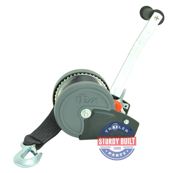 Dutton Lainson 2300lb DLX Boat Trailer Winch with Winch Strap