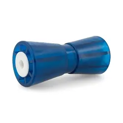 8 inch Blue Poly Vinyl Boat Trailer Keel Roller