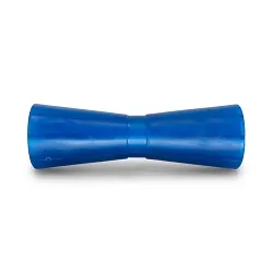 12 inch Blue Poly Vinyl Boat Trailer Keel Roller