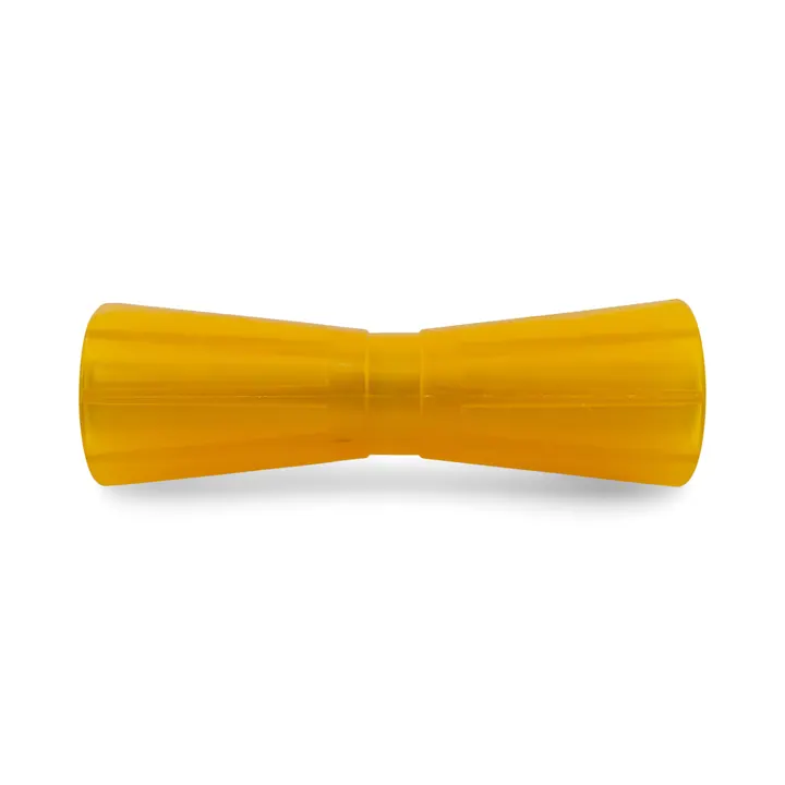 12 inch Yellow Poly Vinyl Boat Trailer Keel Roller